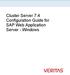 Cluster Server 7.4 Configuration Guide for SAP Web Application Server - Windows