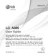 LG A380 User Guide ENGLISH.