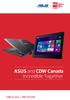 ASUS and CDW Canada Incredible Together. CDW.ca/asus