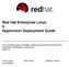 Red Hat Enterprise Linux 5 Hypervisor Deployment Guide