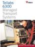 Tellabs 6300 Managed Transport Systems