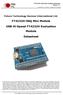 FT4232H-56Q Mini Module. USB Hi-Speed FT4232H Evaluation Module. Datasheet