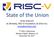 State of the Union. Krste Asanovic UC Berkeley, RISC-V Foundation, & SiFive Inc.
