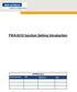 FWA-6510 function Setting Introduction