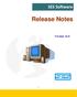 SES Software. Release Notes. Version 16.0