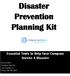 Disaster Prevention Planning Kit Essential Tools to Help Your Company Survive A Disaster