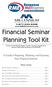 Financial Seminar Planning Tool Kit