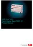 ABB i-bus KNX Room Master Basic RM/S 1.1 Product Manual