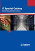 IT Special Catalog Networking and Data Centers