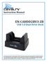 EN-CAHDD2BU3-ZB. Instruction Manual. USB 3.0 Dual-Drive Dock