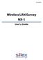 Wireless LAN Survey NX-1 User's Guide