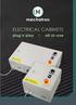 Electrical cabinets. plug n play all-in-one