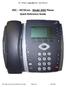 RVC HP/3Com - Model 3502 Phone Quick Reference. RVC HP/3Com - Model 3502 Phone Quick Reference Guide