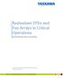 Redundant VFDs and Fan Arrays in Critical Operations