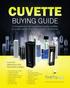 CUVETTES SPECIFICALLY FOR YOUR MAKE & MODEL