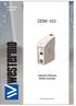 User Guide. Westermo Teleindustri AB DDW-100. Industrial Ethernet SHDSL Extender.