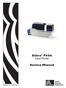 Zebra P330i Card Printer. Service Manual Rev. A Draft 2 Rev. A