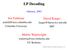 LP Decoding. LP Decoding: - LP relaxation for the Maximum-Likelihood (ML) decoding problem. J. Feldman, D. Karger, M. Wainwright, LP Decoding p.