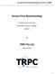 Access Price Benchmarking. TRPC Pte Ltd