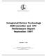 Integrated Device Technology RISController and CPU Performance Report September 1997