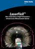 LaserFleX New Generation of High Performance Infrastructure Measurement System