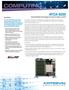 COMPUTING. ATCA-8330 Dense Media Processing for Voice & Video over IP. Data Sheet