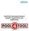 Pool4Tool Instruction Manual Supplier Registration and Application
