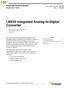 i.mx25 Integrated Analog-to-Digital Converter