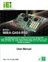 IMBA-Q454-R10. User Manual MODEL: