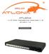AtlonA. 1x12 HDMI Distribution Amplifier v1.3 AT-HD-V112. User Manual