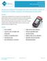 Overview. Features. Product Overview Multi- function Handheld xdsl Tester GAO A
