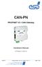 CAN-PN PROFINET IO / CAN
