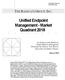 Unified Endpoint Management - Market Quadrant 2018