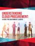 Understanding Cloud Procurement: A Guide for Government Leaders