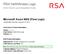 RSA NetWitness Logs. Microsoft Azure NSG (Flow Logs) Event Source Log Configuration Guide. Last Modified: Monday, February 26, 2018