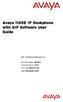 Avaya 1165E IP Deskphone with SIP Software User Guide