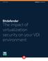 White Paper. The impact of virtualization security on your VDI environment