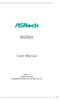M266A. User Manual. Version 1.0 Published April 2003 Copyright 2003 ASRock INC. All rights reserved.