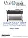 VariQuest Perfecta 3600STP. User s Guide. Scan-to-Print Poster Design System.