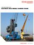 A GREAT MATE FOR SMALL PORTS QUAYMATE M50 MOBILE HARBOR CRANE