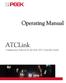 Operating Manual ATCLink Configuration Utility for the Peek Traffic ATC Line of Traffic Controllers