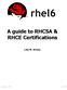 A guide to RHCSA & RHCE Certifications