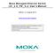 Moxa Managed Ethernet Switch (UI_2.0_FW_5.x) User s Manual