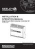 INSTALLATION & OPERATION MANUAL MagIQtouch BMS Industrial Controller M1 (Coolers Only)