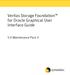 Veritas Storage Foundation for Oracle Graphical User Interface Guide. 5.0 Maintenance Pack 3