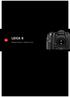 Leica S. Medium format minimum size. LEICA S-System I 1
