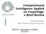 Computational Intelligence Applied on Cryptology: a Brief Review