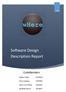 Software Design Description Report