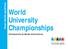 World University Championships