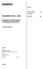 SINUMERIK 840D sl - OEM. Kinematic Transformation Configuration Questions. Preface. Transformation Questions. Appendix. Configuration Manual 10/2008